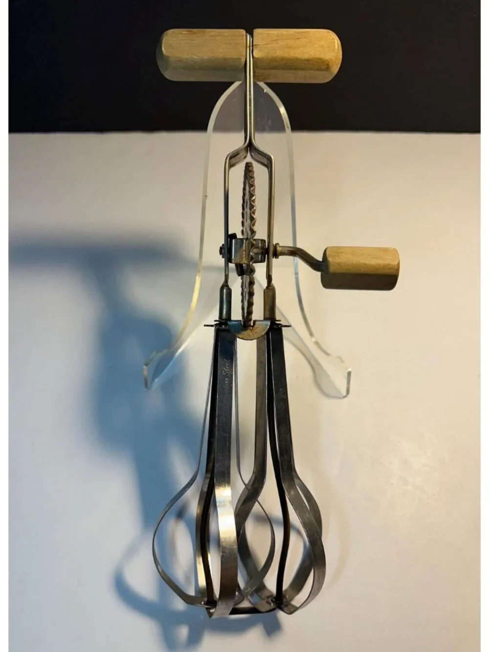 ECKO Egg Beater A & J Super Center Drive Hand Mixer Rustic Kitchen Baking Tool